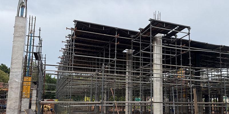 Scaffolding project by Rent a Scaffold in Harare